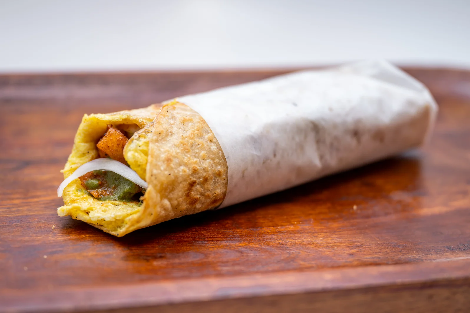 Potato Masala Egg Roll